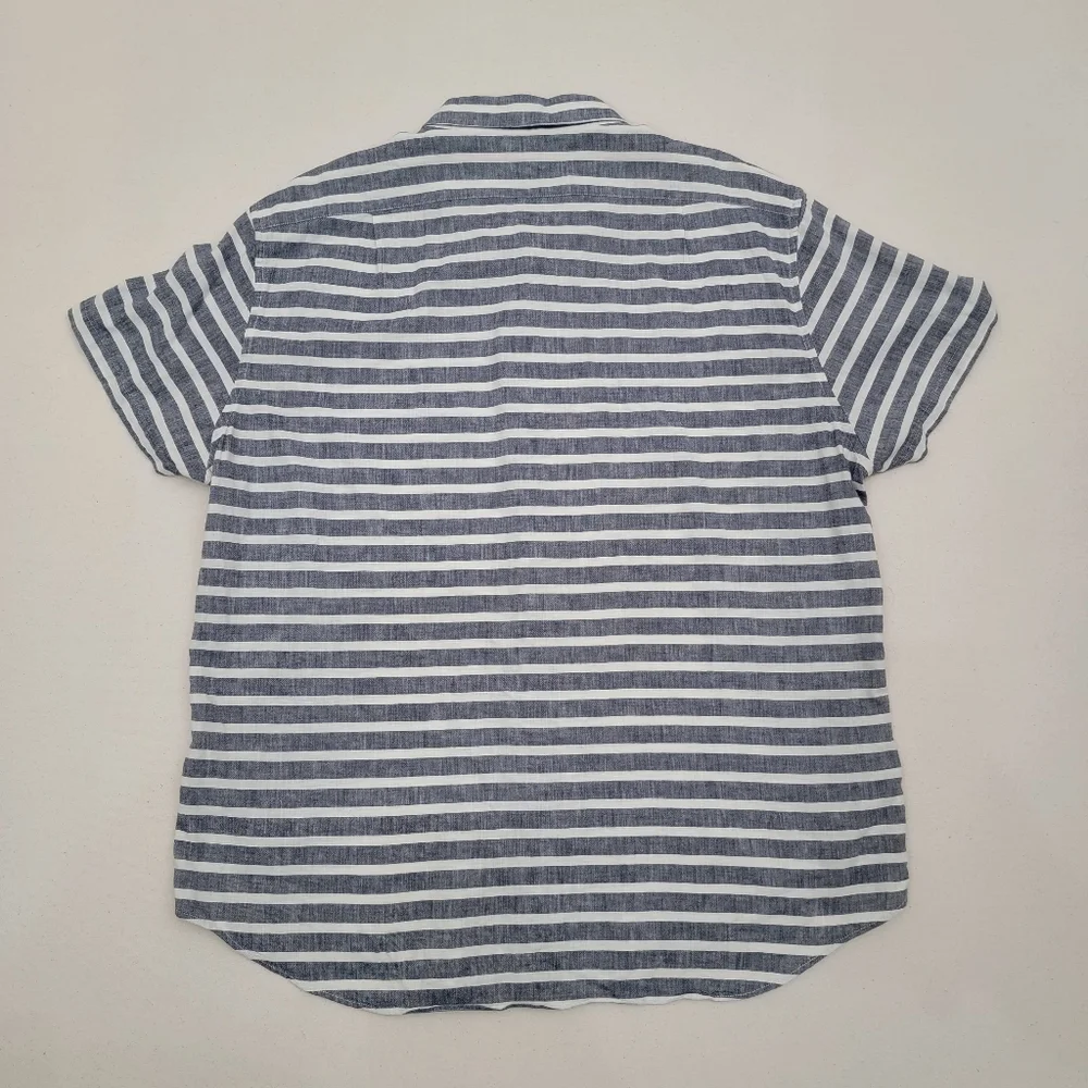 J. Crew Short Sleeve Button Down XL